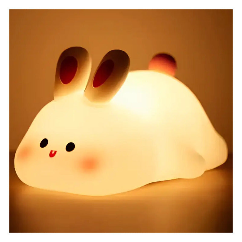 Lampara De Animalitos: De Silicona 14.3cm Blanco