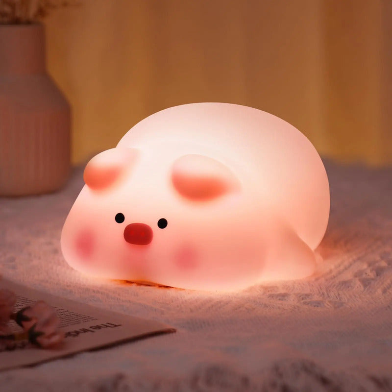 Lampara De Animalitos: De Silicona 14.3cm Rosa