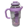 Vaso Con Manija Sorbete  E Infusor F/c Ice Cream 1200ml Lila